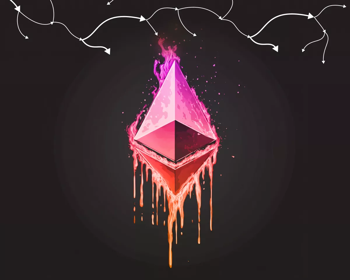 logotip-efira-plavyashhii-sya-na-zhare-ethereum-logo-melting-in-heat-2.webp